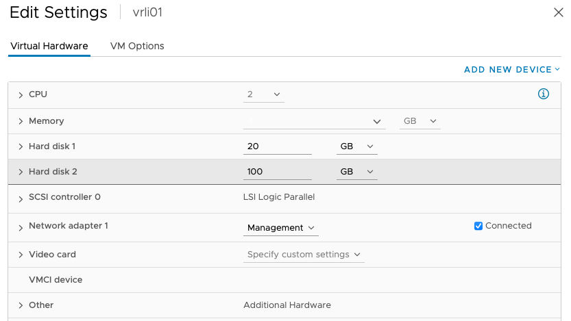 How to deploy vRealize Log Insight with reduced disk size - Vedaa.net